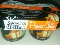 Количество сахара в Panna cotta caramel