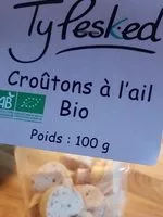 Zuckermenge drin Croûtons à l'ail Bio