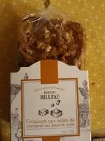 Sucre et nutriments contenus dans Biscuits billeau