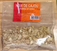 Quantité de sucre dans Noix de Cajou