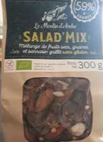 Sucre et nutriments contenus dans Salad mix