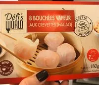 Sucre et nutriments contenus dans Delis world