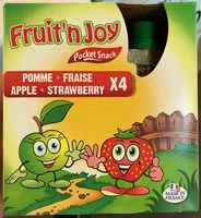 Sucre et nutriments contenus dans Fruit n joy