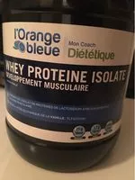 Sucre et nutriments contenus dans Orange bleue