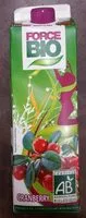 Jumlah gula yang masuk Force Bio - Pur jus de cranberry frais