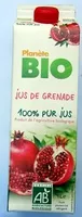 İçindeki şeker miktarı Jus de grenade 100% pur jus