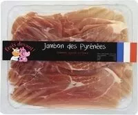 चीनी की मात्रा Jambon des Pyrénées