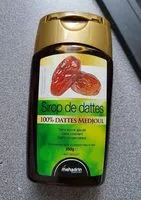 Jumlah gula yang masuk Sirop de dattes