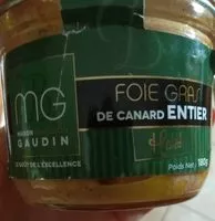 Sucre et nutriments contenus dans Maison gaudin