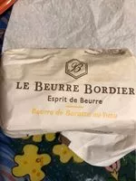 Sucre et nutriments contenus dans Le beurre bordier