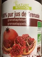 Sucre et nutriments contenus dans Nature boisson