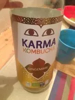 Quantité de sucre dans Karma kombucha Gingembre