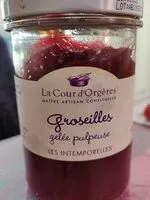 Quantité de sucre dans Gelée Pulpeuse Groseilles