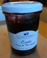 Quantité de sucre dans Confiture de cassis noir de bourgogne