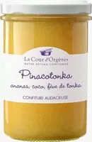 Quantité de sucre dans Confiture Pinacotonka - Ananas, Coco, Fève De Tonka
