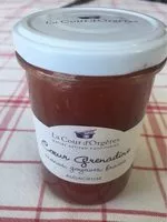 Quantité de sucre dans Coeur grenadine