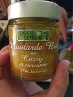 含糖量 Moutarde bio au curry et curcuma