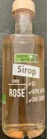 Amount of sugar in Sirop saveur rose