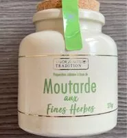 Sokerin määrä sisällä Moutarde aux fines herbes