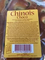 Sucre et nutriments contenus dans Chinois choco