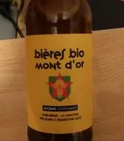 Sucre et nutriments contenus dans Bieres bio mont d or