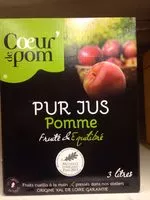 Sucre et nutriments contenus dans Coeur de pomme