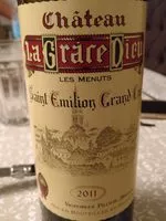 糖質や栄養素が Chateau la grace dieu