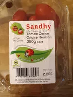 Sucre et nutriments contenus dans Sandhy