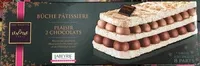 Suhkru kogus sees Bûche pâtissière : plaisir 2 chocolats