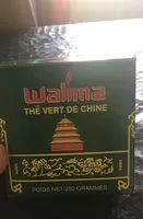 Количество сахара в Walima thé vert de Chine