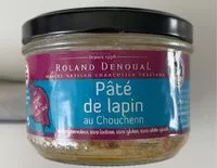 入っている砂糖の量 Pâté de lapin