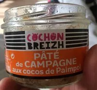 Sucre et nutriments contenus dans Cochon breizh