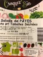 Cantidad de azúcar en Salade De Pates Pesto Et Tomates Sechees