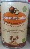 चीनी की मात्रा Lait de coco