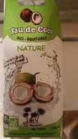 चीनी की मात्रा Eau de coco nature