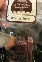 Suhkru kogus sees Pâtes de fruits