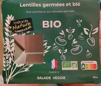 Sucre et nutriments contenus dans Instant nature