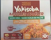 Suhkru kogus sees Nouilles chinoises en blocs