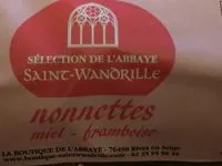 Sucre et nutriments contenus dans La boutique de l abbaye saint wanorille