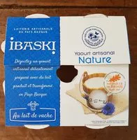 İçindeki şeker miktarı Ibaski, Yaourt nature , le pack de 4x125 gr 500 gr