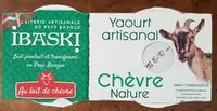 İçindeki şeker miktarı Yaourt artisanal chèvre nature