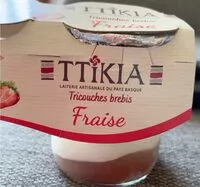 İçindeki şeker miktarı Tricouche brebis fraise