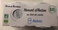 Sucre et nutriments contenus dans Ferme de kervihan