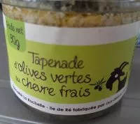 Количество сахара в tapenade d olives vertes au chèvre frais