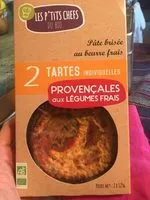 Zuckermenge drin Tartes Individuelles Provencales Aux Legumes Frais