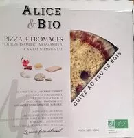 Sucre et nutriments contenus dans Alice bio