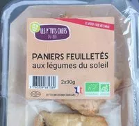 Zuckermenge drin Paniers feuilletés aux légumes du soleil