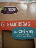 Suhkru kogus sees Samoussas au chèvre