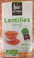 Lentilles bio