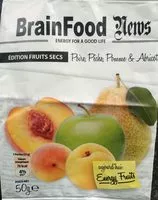 Sucre et nutriments contenus dans Brainfood news